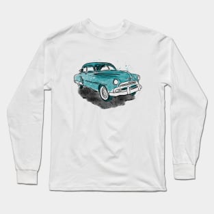 Blue Oldie Long Sleeve T-Shirt